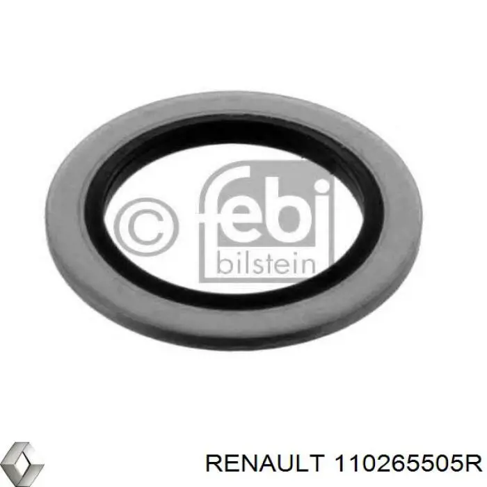 Прокладка пробки піддону двигуна 110265505R Renault (RVI)