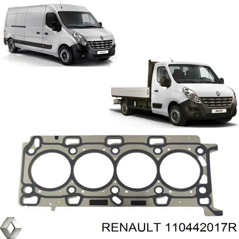 Прокладка ГБЦ 110442017R Renault (RVI)