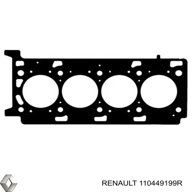 110449199R Renault (RVI) прокладка головки блока циліндрів (гбц)