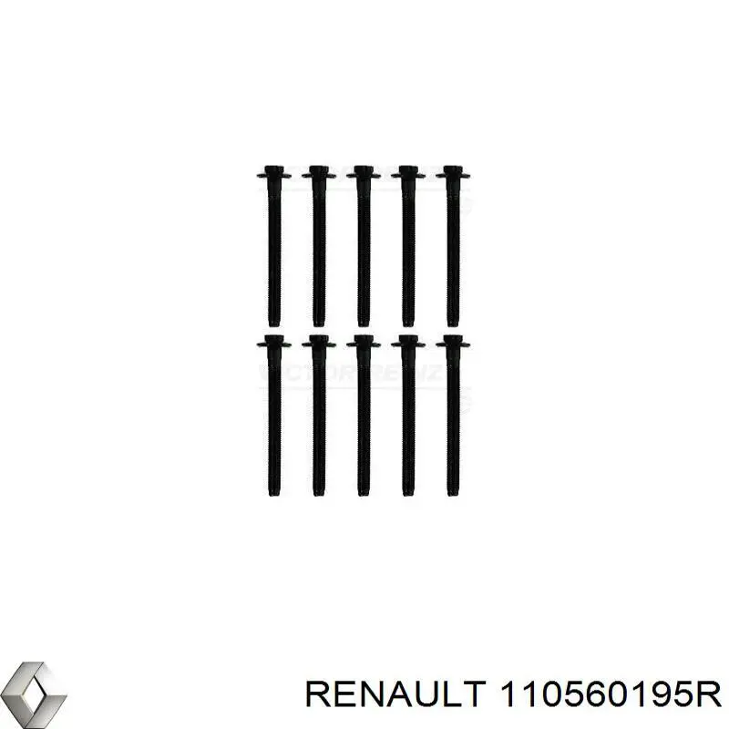 Болт головки блока циліндрів, ГБЦ 110560195R Renault (RVI)