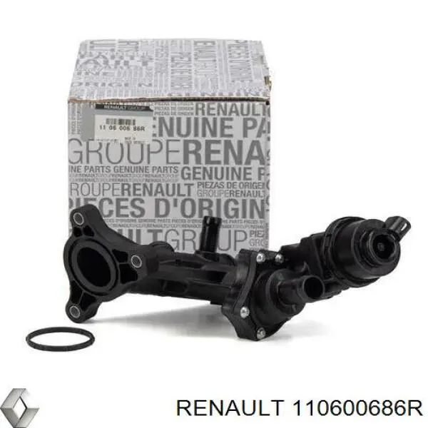 Кожух термостата Renault (RVI) 110600686R ціна, від 20.16 USD