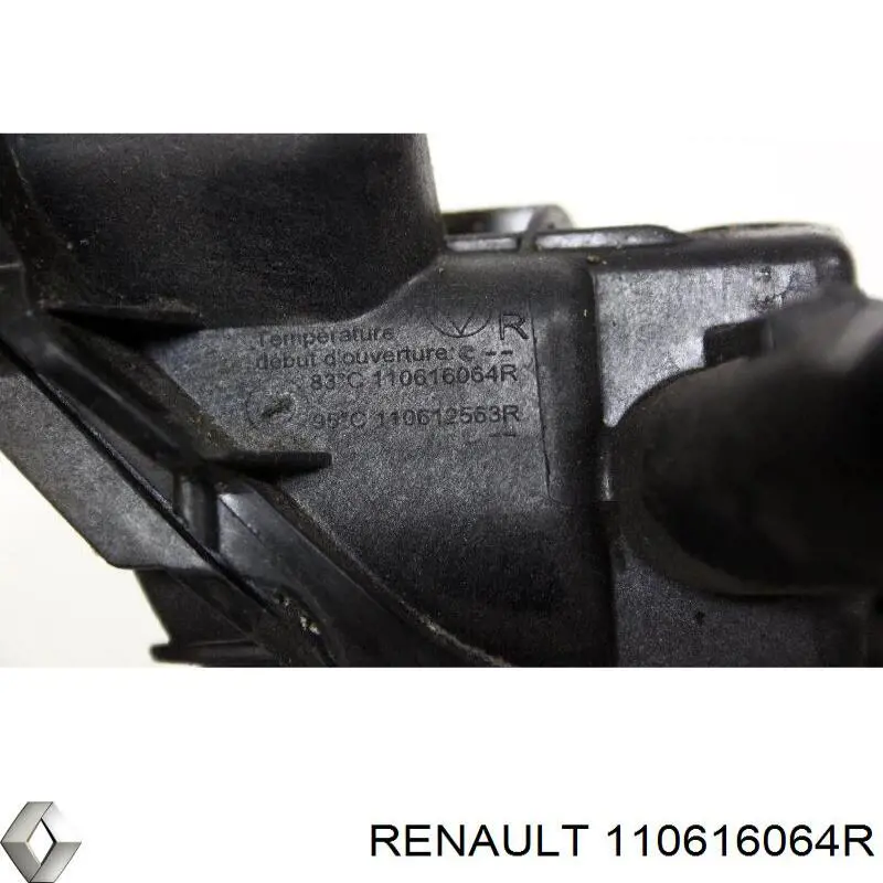 Кожух термостата Renault (RVI) 110616064R ціна, від 41.36 USD
