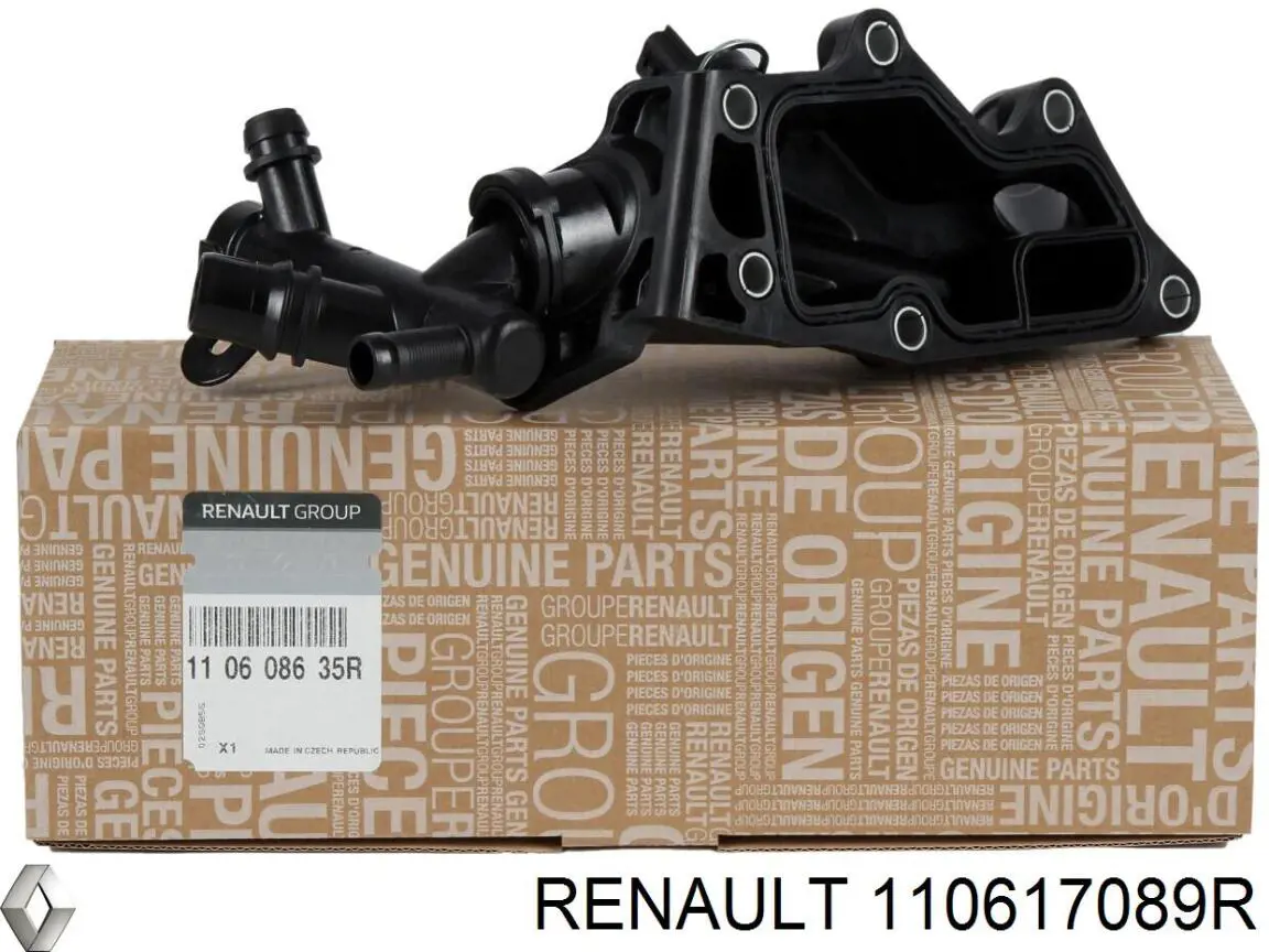 Купити 110617089R Renault (RVI) Корпус термостата