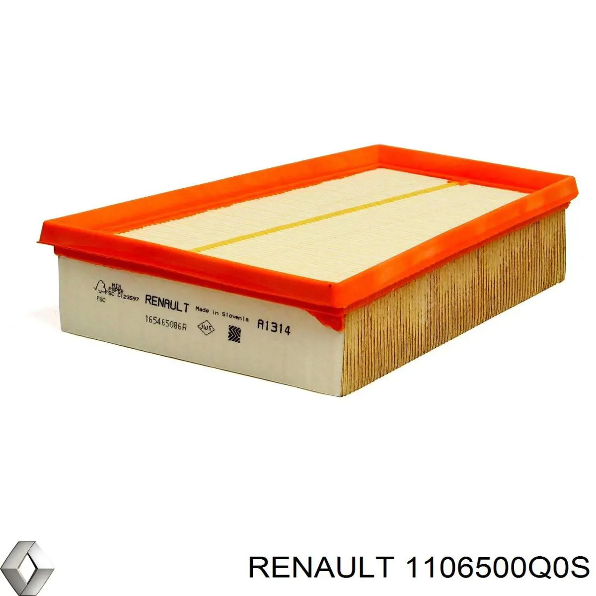 Свічка накалу 1106500Q0S Renault (RVI)