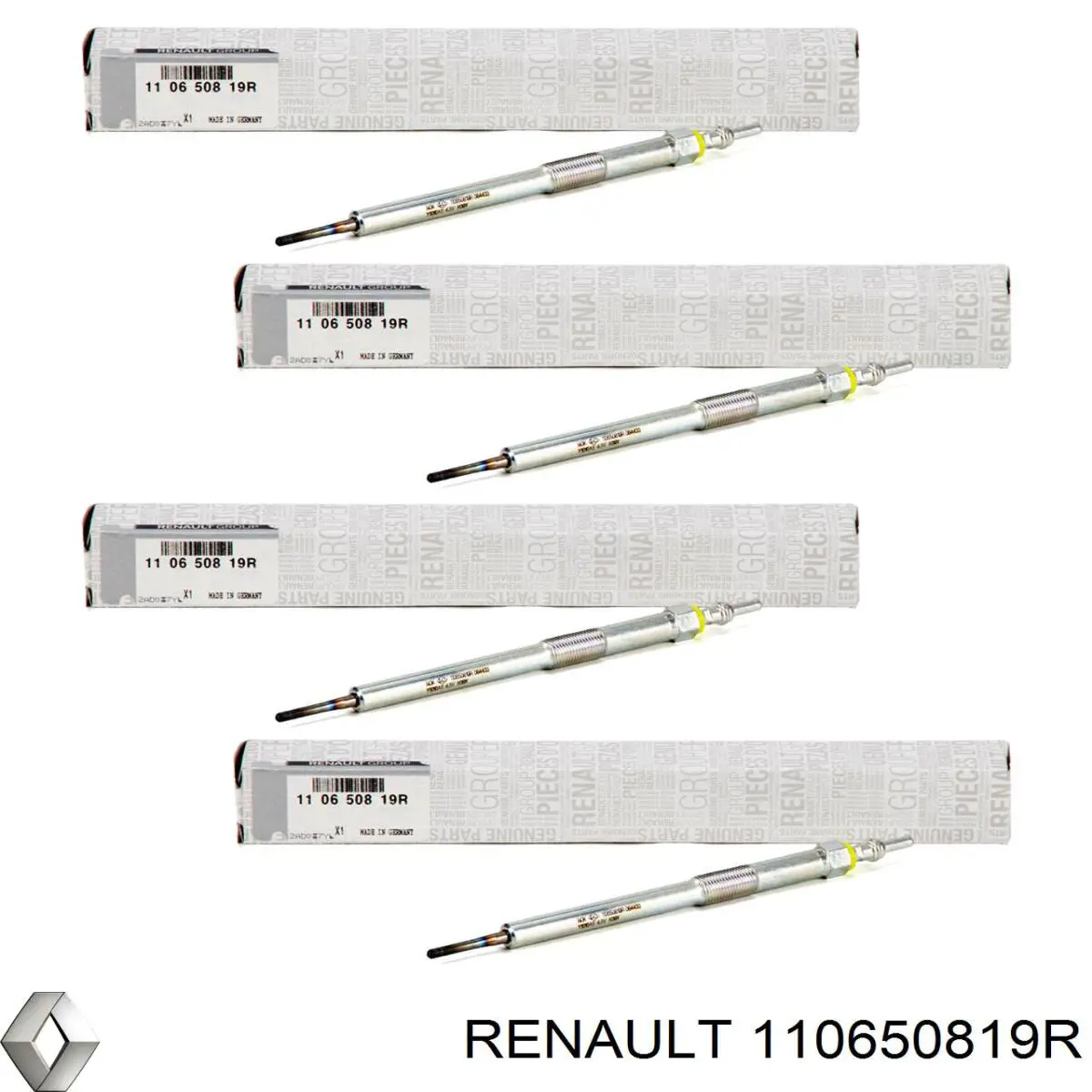 110650819R Renault (RVI) свічка накалу