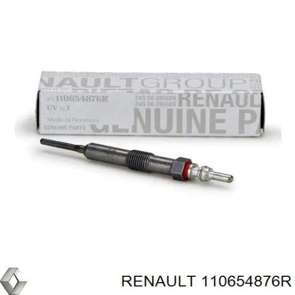 110654876R Renault (RVI) свічка накалу