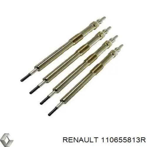 110655813R Renault (RVI) Свічки розжарювання