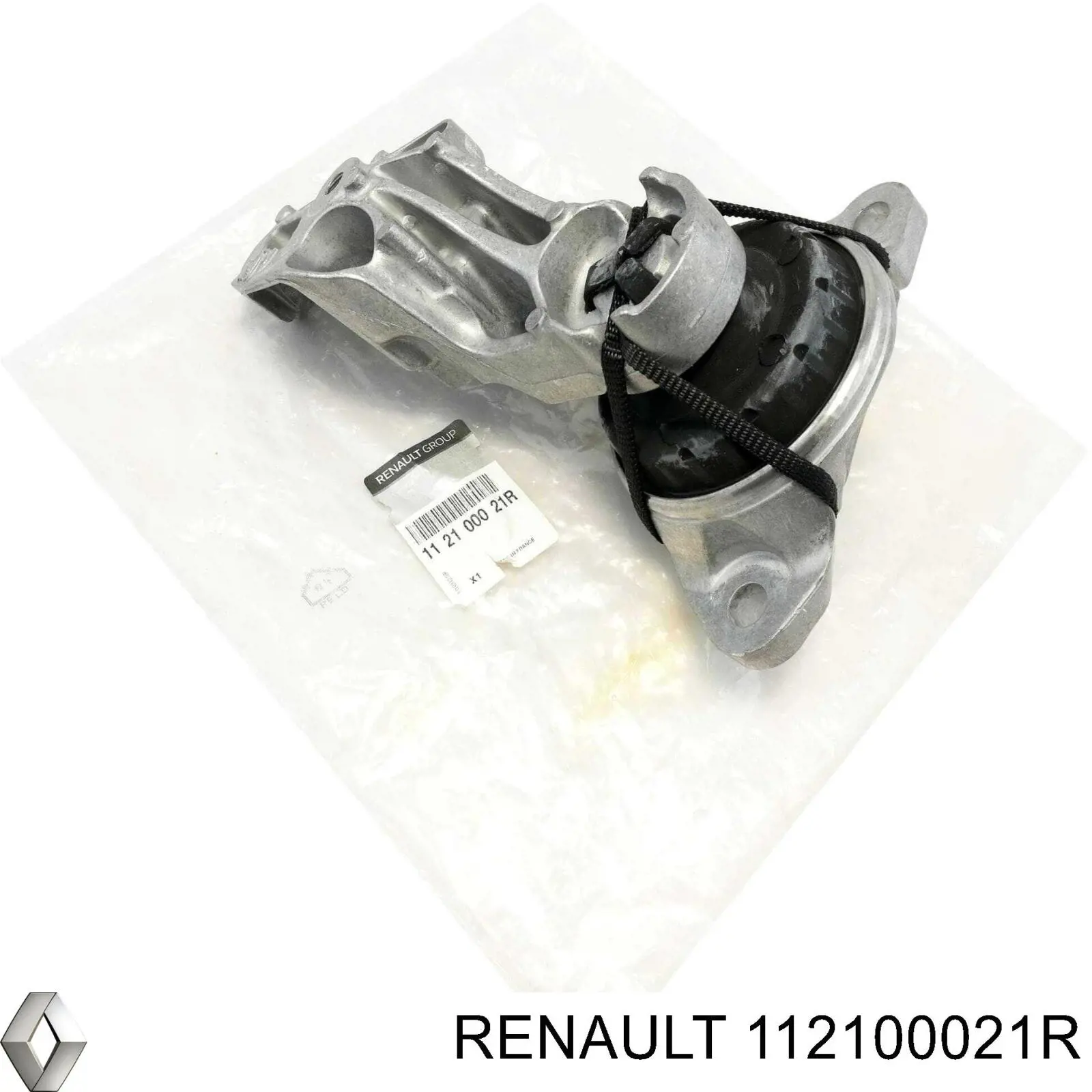 Подушка (опора) двигуна, права нижня Renault (RVI) 112100021R ціна, від 141.54 USD
