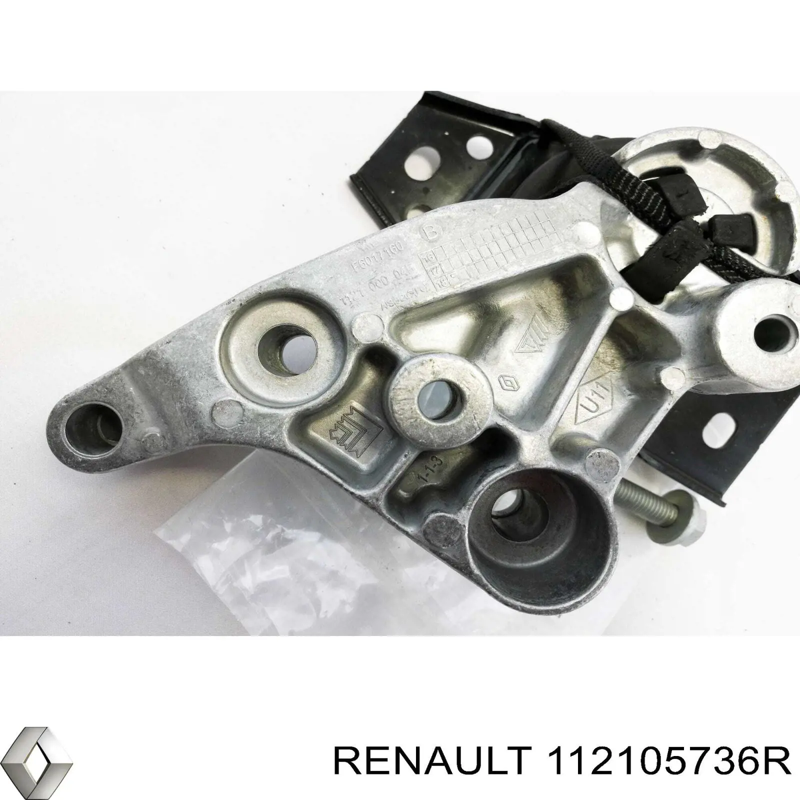 Подушка (опора) двигуна, права передня Renault (RVI) 112105736R