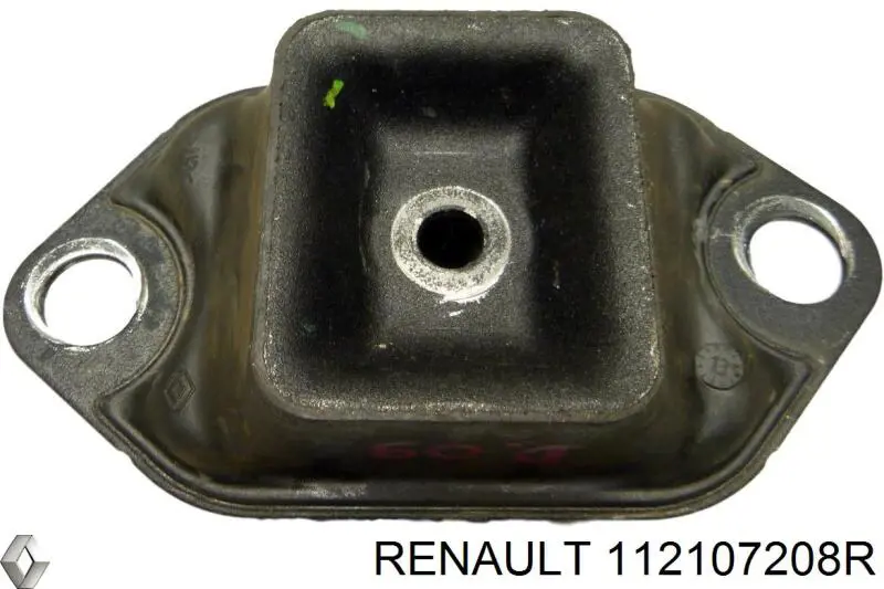 Подушка (опора) двигуна, права 112107208R Renault (RVI)