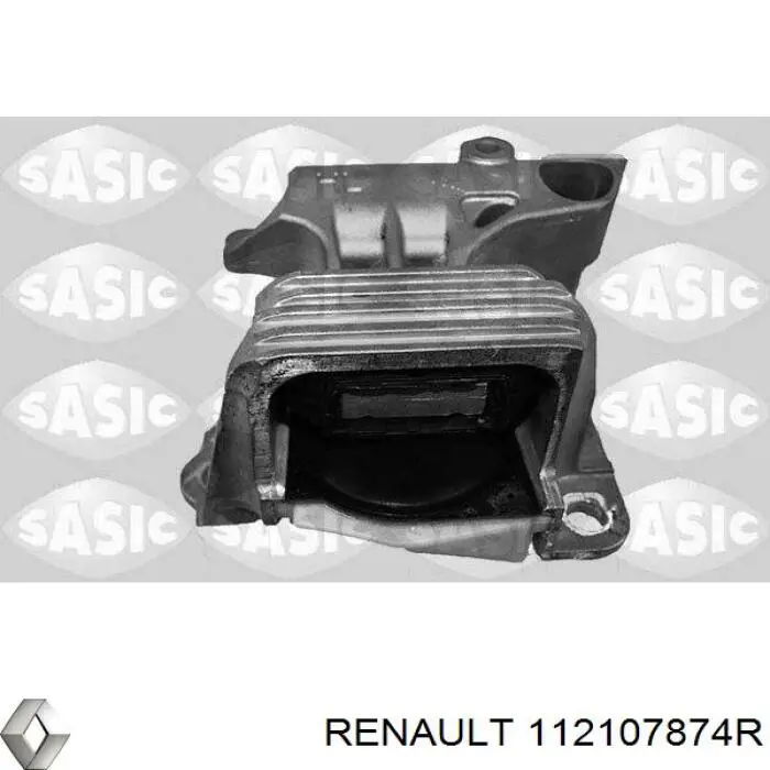 Подушка (опора) двигуна, права 112107874R Renault (RVI)