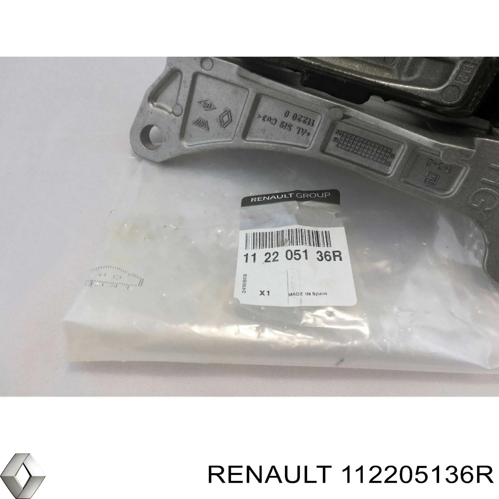 Купити 112205136R Renault (RVI) Подушка (опора) двигуна, ліва