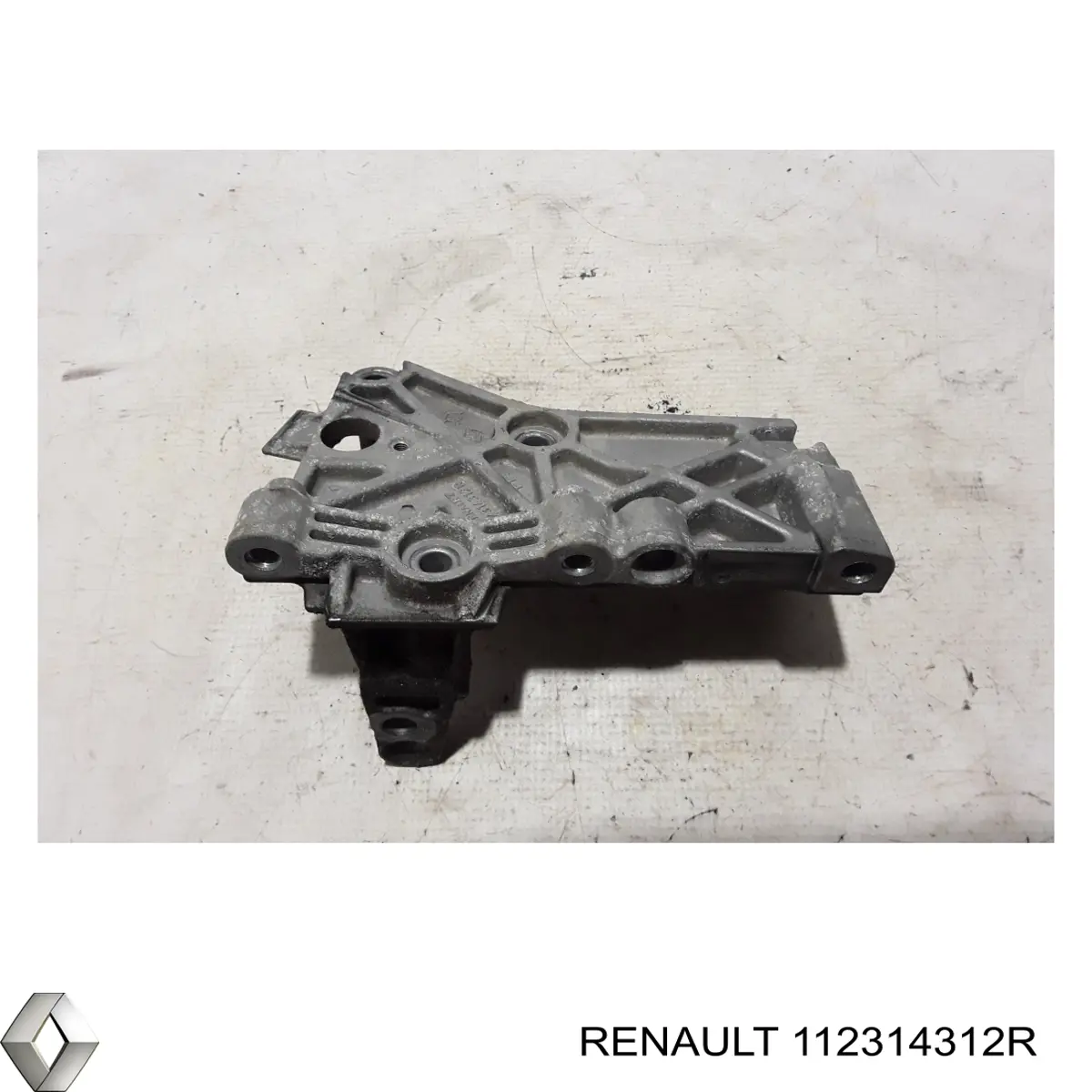 Кронштейн подушки (опори) двигуна, верхній Renault (RVI) 112314312R ціна, від 9.84 USD