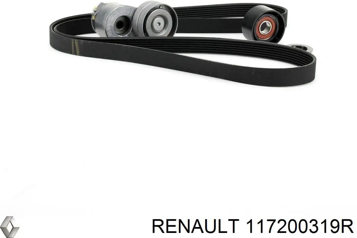 117200319R Renault (RVI) ремінь приводний, агрегатів, комплект