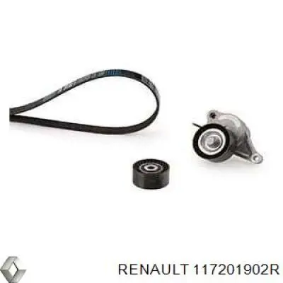 117201902R Renault (RVI) Ремінь приводний, агрегатів, комплект