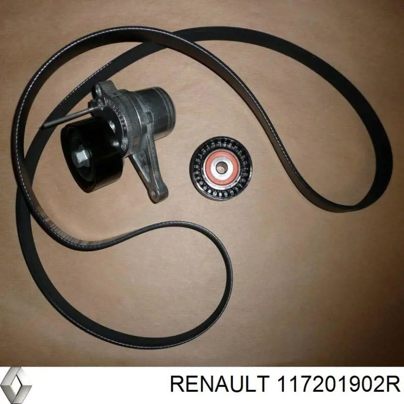 Ремінь приводний, агрегатів, комплект Renault (RVI) 117201902R ціна, від 80.75 USD