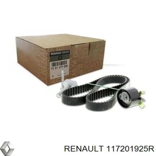 117201925R Renault (RVI) Ремінь приводний, агрегатів, комплект