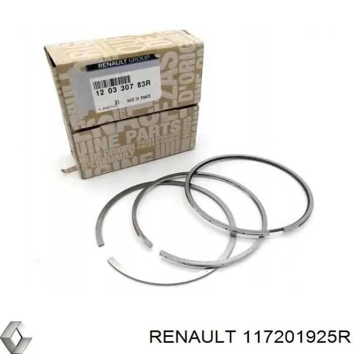 Ремінь приводний, агрегатів, комплект Renault (RVI) 117201925R ціна, від 75.47 USD