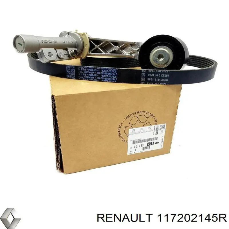 Купити 117202145R Renault (RVI) Ремінь приводний, агрегатів, комплект