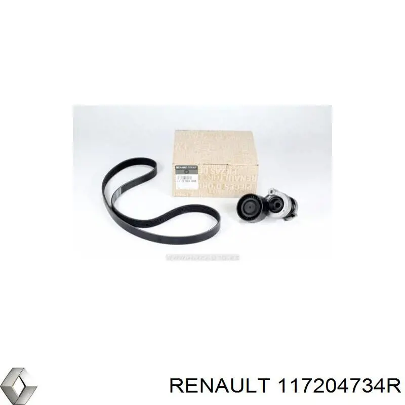 Купити 117204734R Renault (RVI) Ремінь генератора
