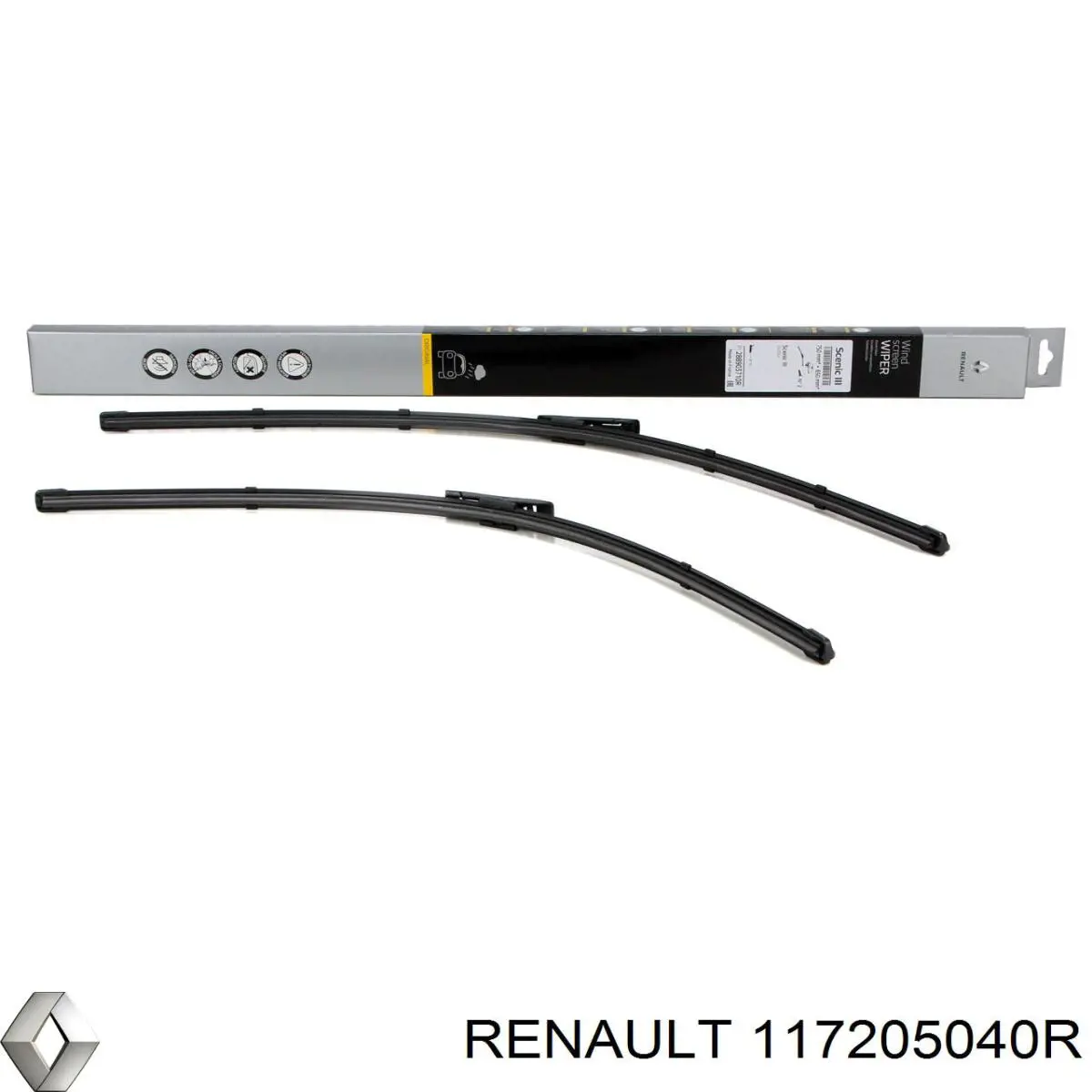 117205040R Renault (RVI) Ремінь приводний, агрегатів, комплект