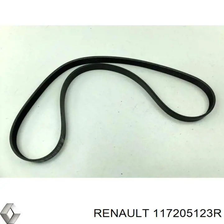 Клиновий ремінь Renault (RVI) 117205123R ціна, від 26.75 USD