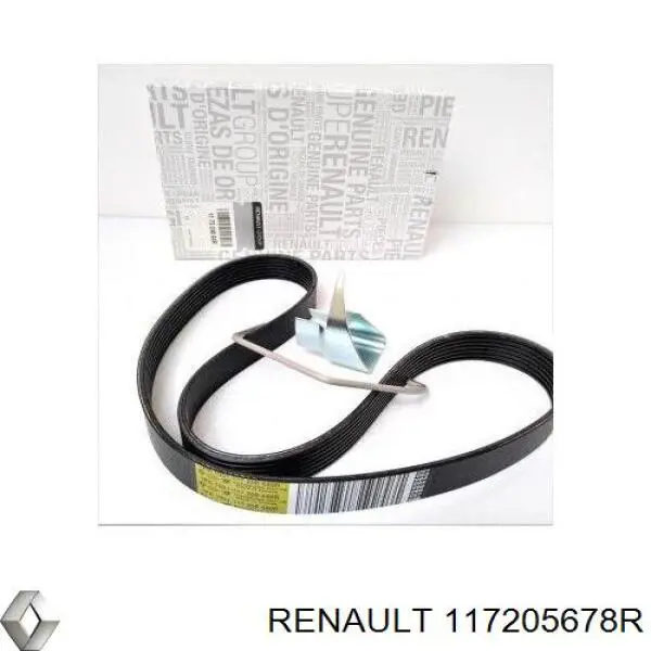 Купити 117205678R Renault (RVI) Ремінь генератора