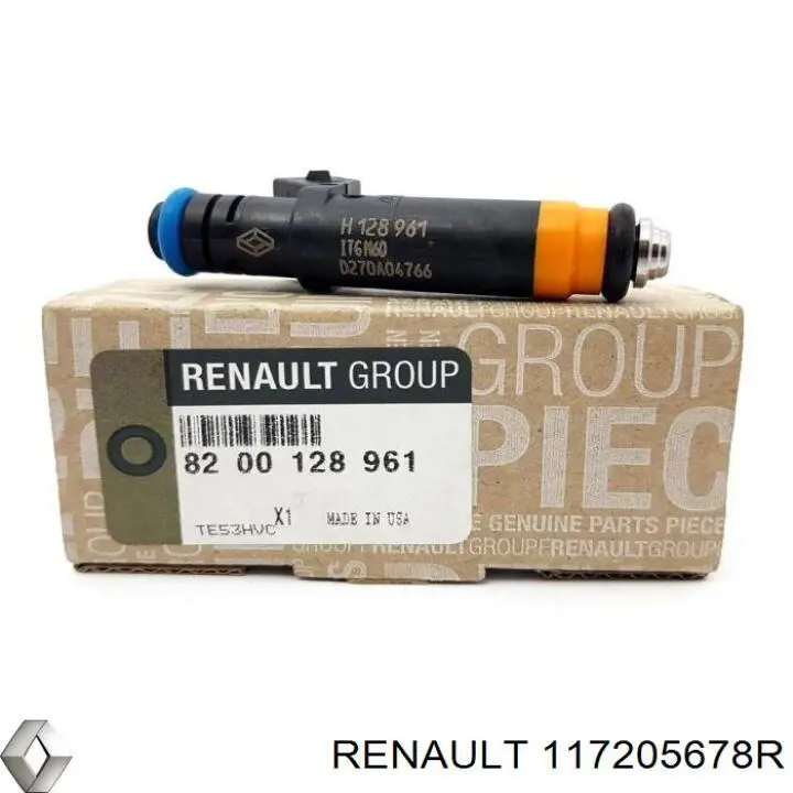 Клиновий ремінь Renault (RVI) 117205678R ціна, від 36.07 USD