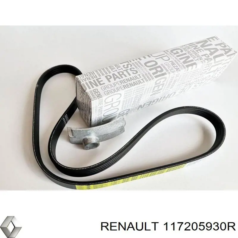 117205930R Renault (RVI) Поліклиновий ремінь