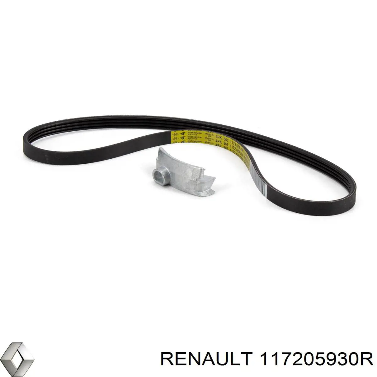 117205930R Renault (RVI) ремінь приводний, агрегатів