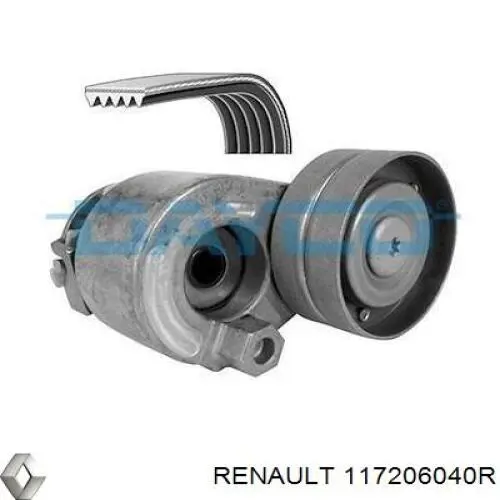 117206040R Renault (RVI) ремінь приводний, агрегатів, комплект