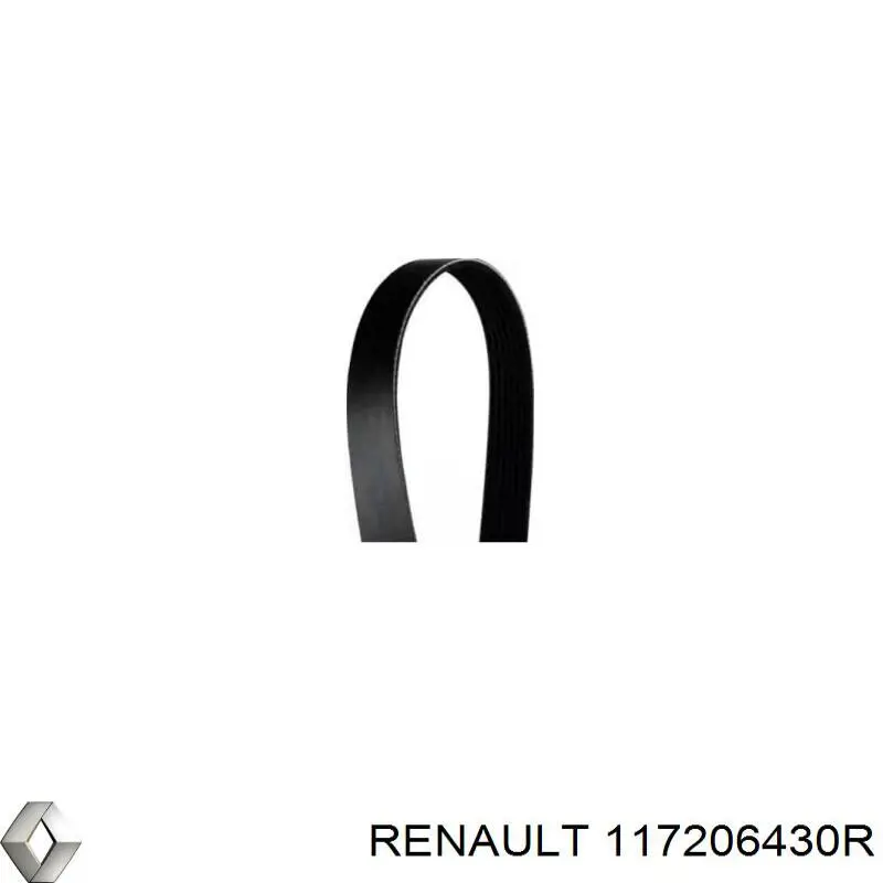 Купити 117206430R Renault (RVI) Ремінь генератора