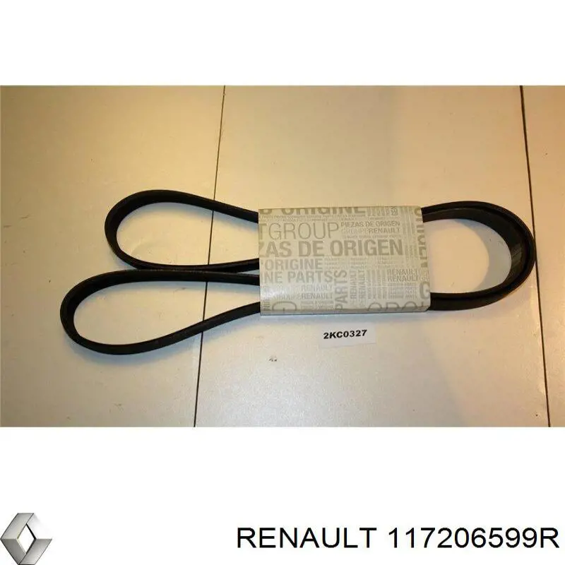117206599R Renault (RVI) ремінь приводний, агрегатів
