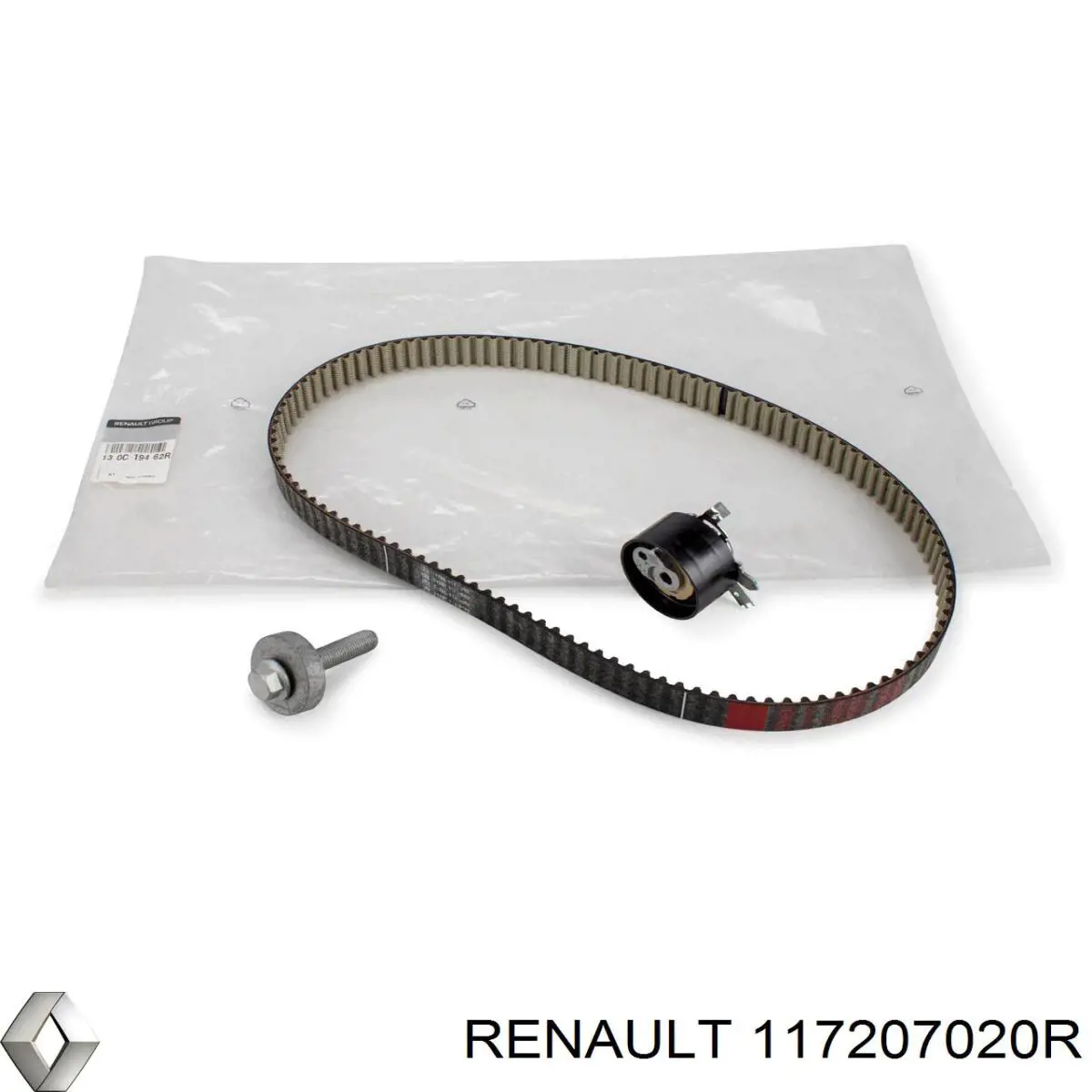 117207020R Renault (RVI) Ремінь приводний, агрегатів, комплект