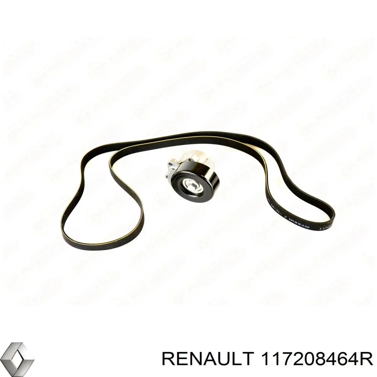 117208464R Renault (RVI) Ремінь приводний, агрегатів, комплект