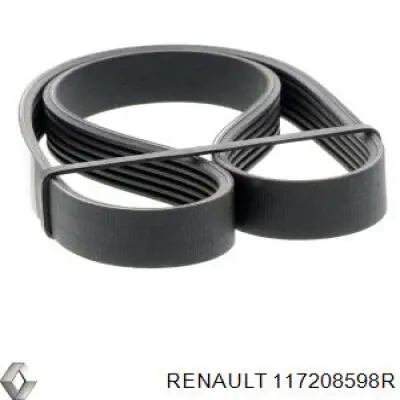 117208598R Renault (RVI) ремінь приводний, агрегатів