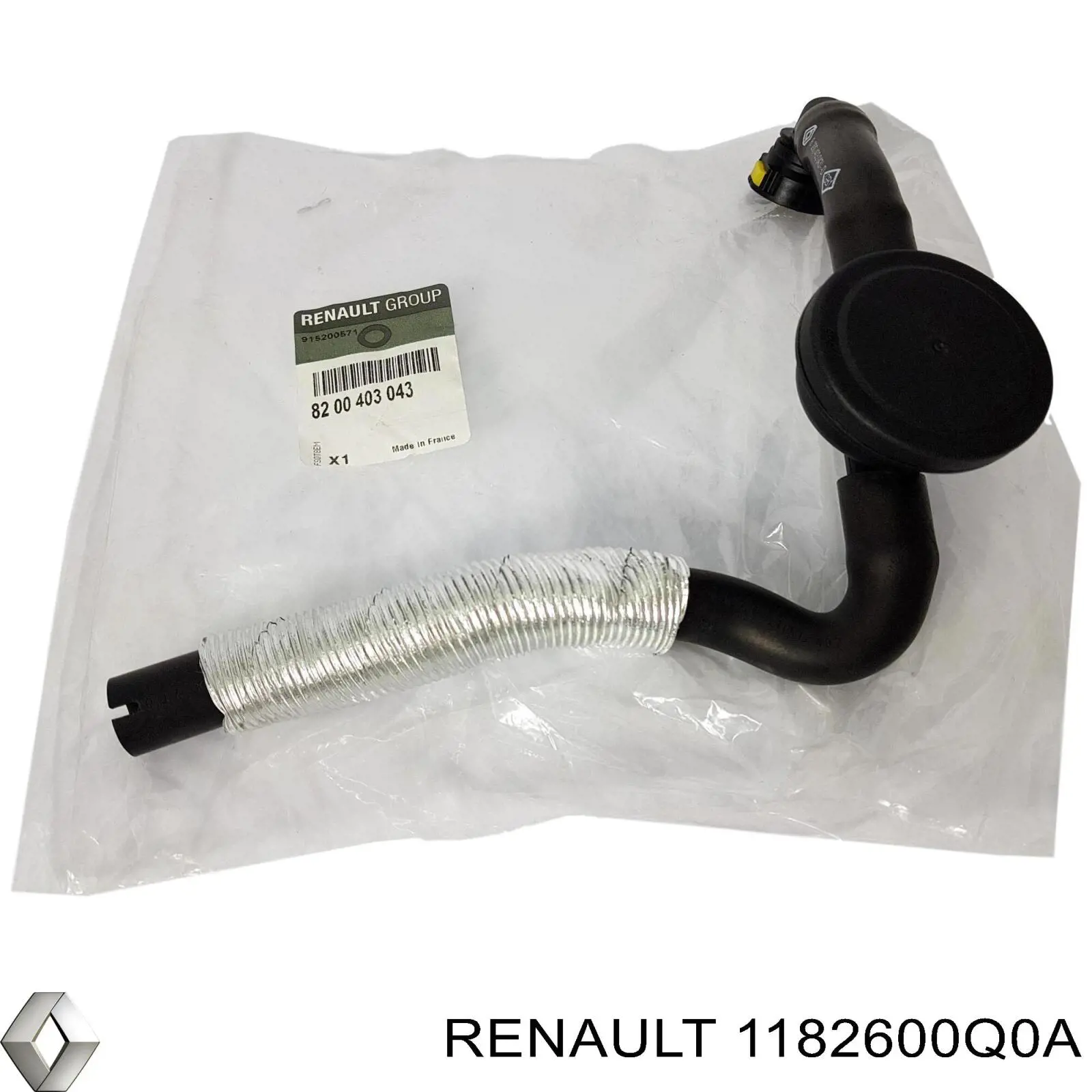 Клапан картерних газів Renault (RVI) 1182600Q0A ціна, від 28.21 USD