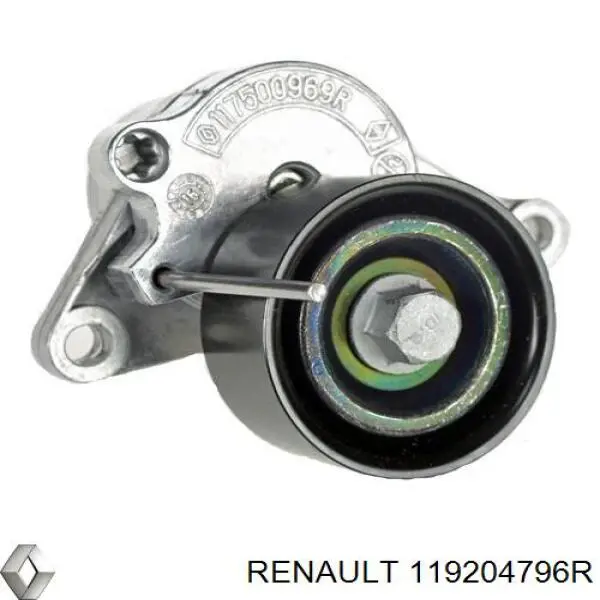 119204796R Renault (RVI) ремінь приводний, агрегатів