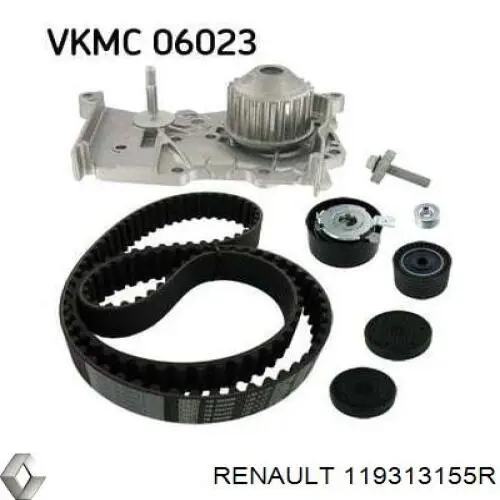 Купити 119313155R Renault (RVI) ГРМ ремень
