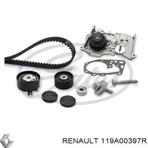 Комплект ГРМ Renault (RVI) 119A00397R ціна, від 132.16 USD