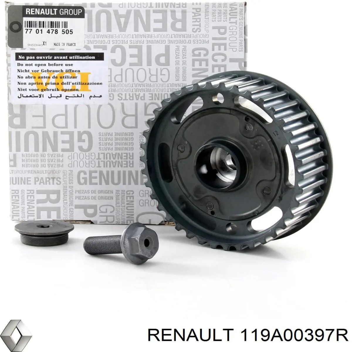 Комплект ГРМ 119A00397R Renault (RVI)