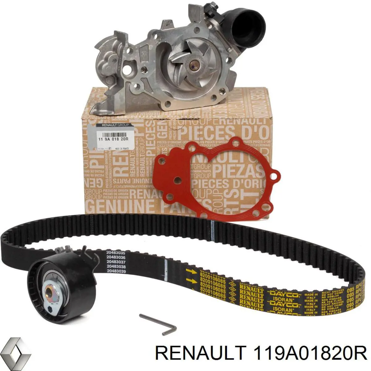119A01820R Renault (RVI) комплект грм