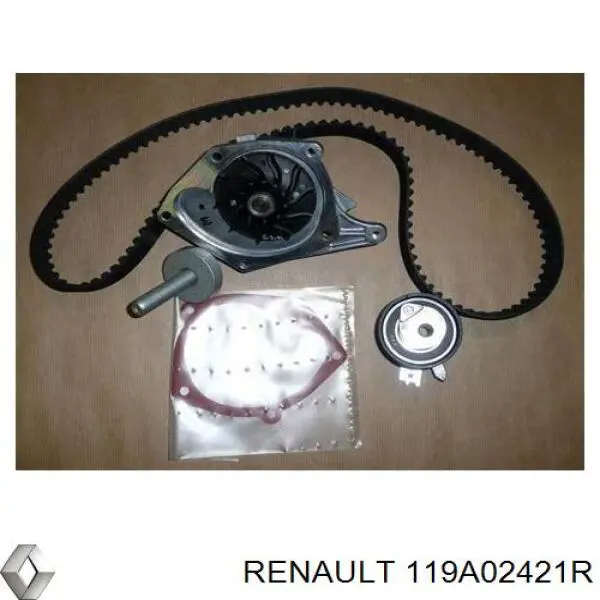 Комплект ГРМ Renault (RVI) 119A02421R ціна, від 136.00 USD