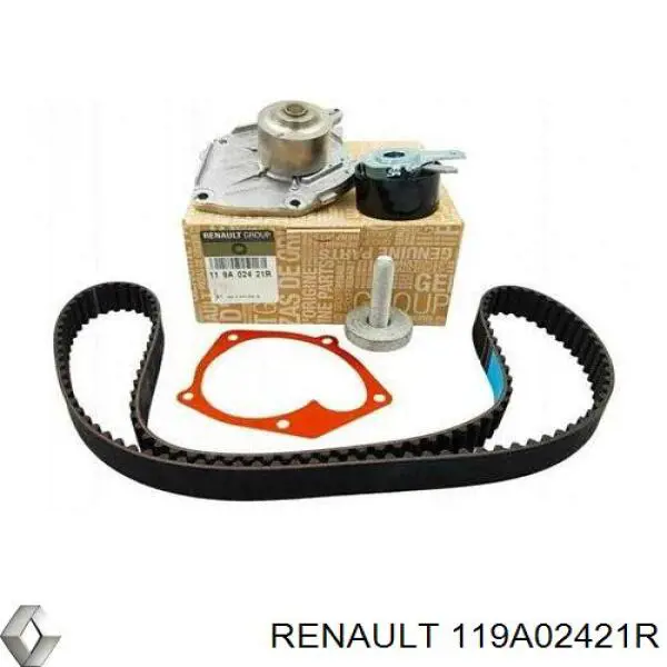 Комплект ГРМ 119A02421R Renault (RVI)