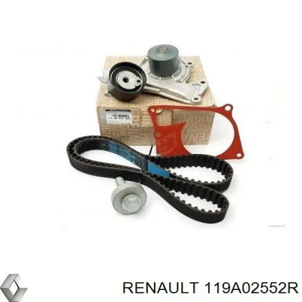 Купити 119A02552R Renault (RVI) ГРМ ремень