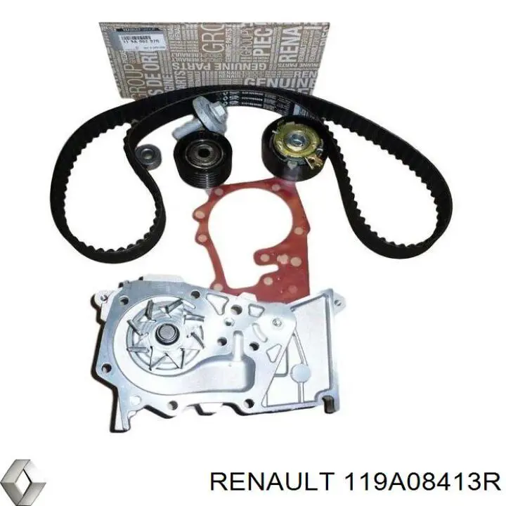 Комплект ГРМ Renault (RVI) 119A08413R ціна, від 105.09 USD