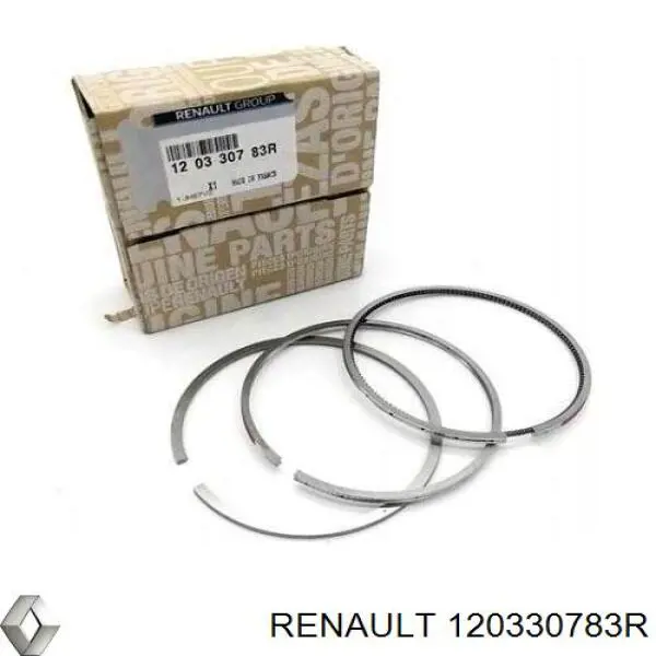 120330783R Renault (RVI) кільця поршневі на 1 циліндр, std.