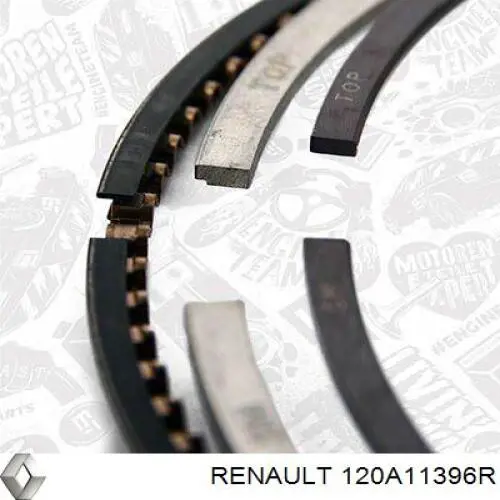 120A11396R Renault (RVI) поршень (комплект на мотор, STD)