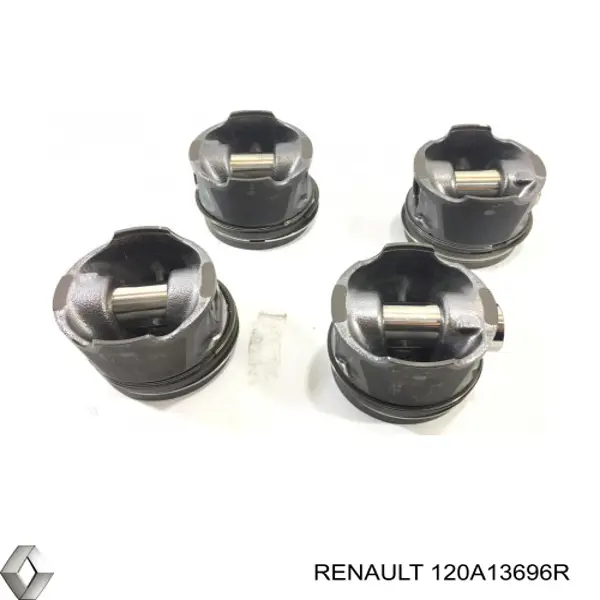 Поршень в комплекті на 1 циліндр, STD Renault Fluence (L3) (Рено Флюенс)