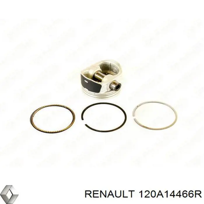 6001549031 Renault (RVI) поршень в комплекті на 1 циліндр, std